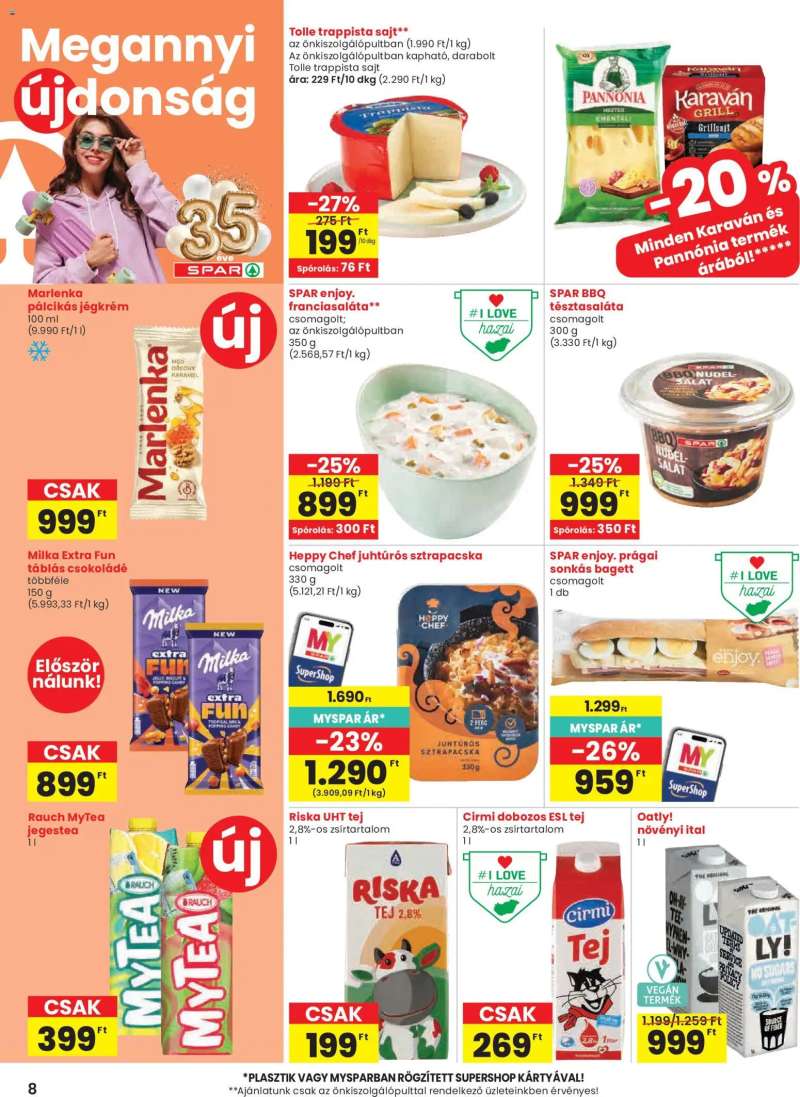 Spar Spar akciós újság 8 oldal