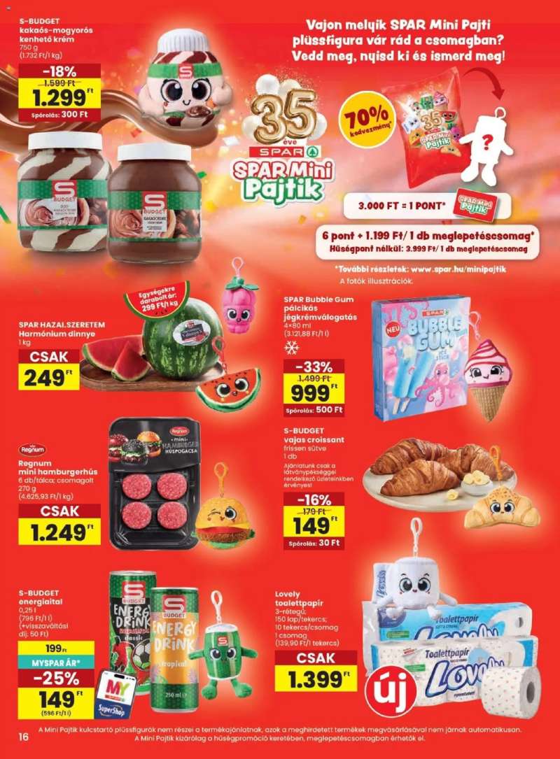 Spar Spar akciós újság 16 oldal