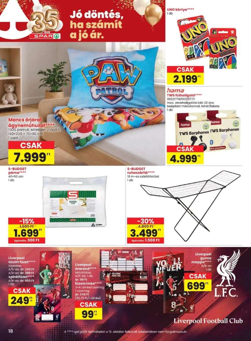 Spar Spar akciós újság 18 oldal