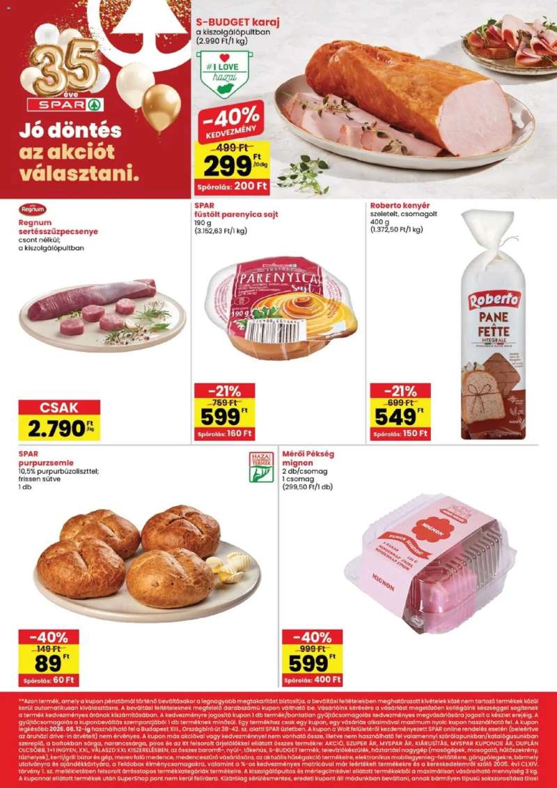 Spar Spar Bp. XIII. Országbíró út üzlet újranyitás 2 oldal