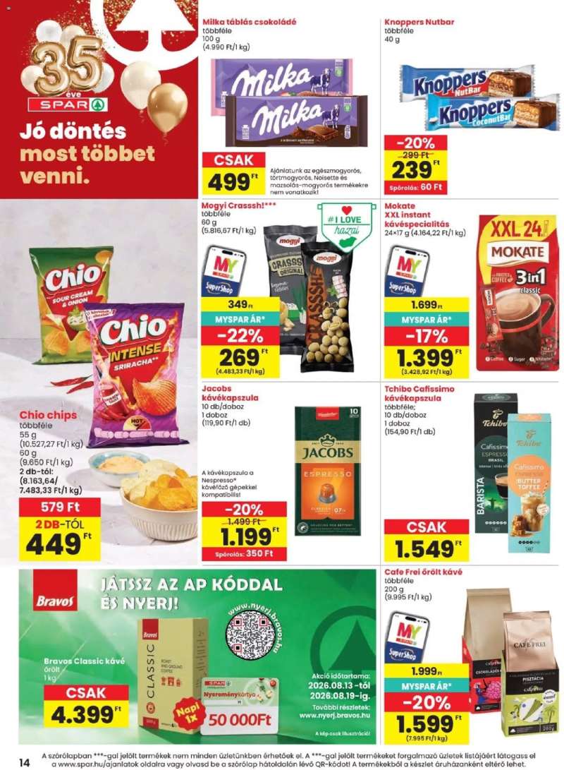 Spar Spar akciós újság 14 oldal