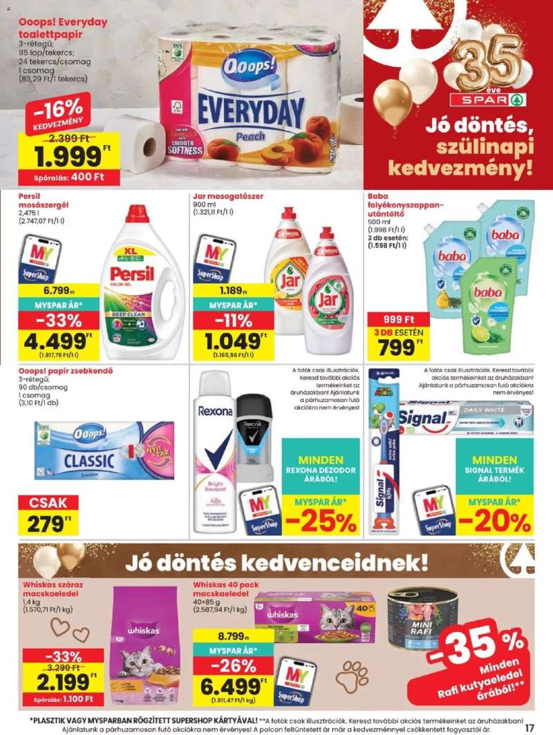 Spar Spar akciós újság 17 oldal