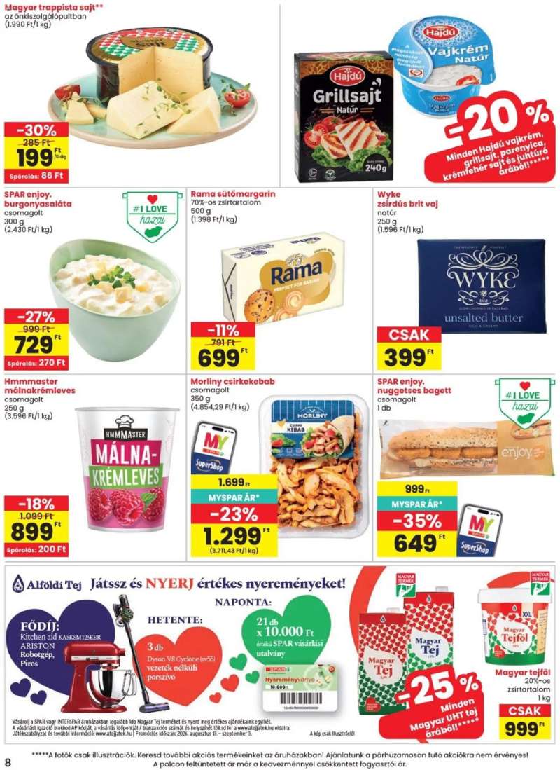 Spar Spar akciós újság 8 oldal