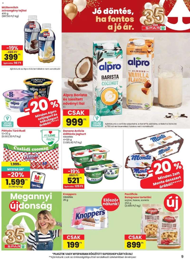 Spar Spar akciós újság 9 oldal