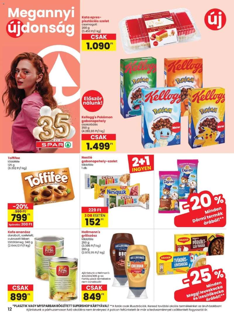 Spar Spar akciós újság 12 oldal