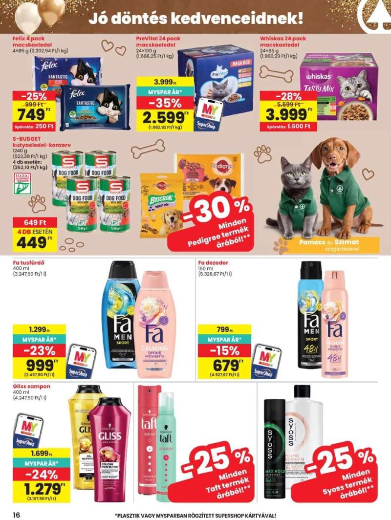 Spar Spar akciós újság 16 oldal