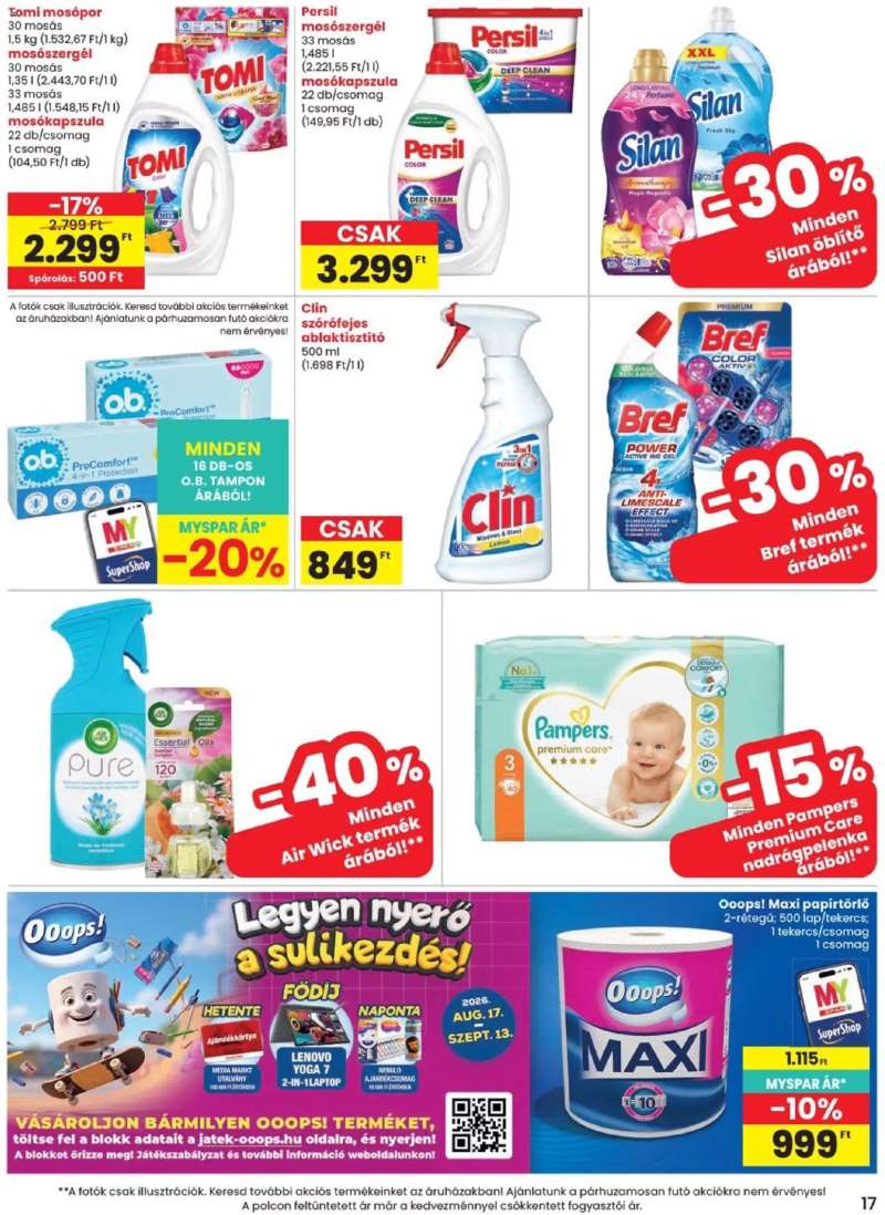 Spar Spar akciós újság 17 oldal
