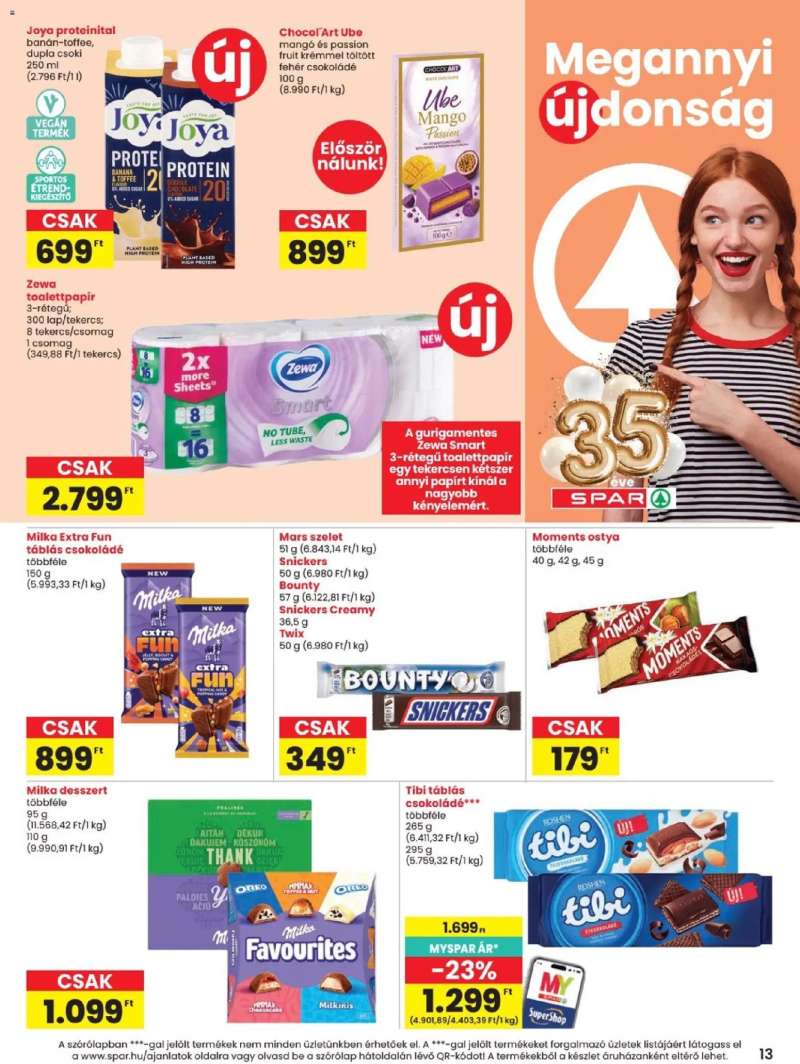 Spar Spar akciós újság 13 oldal