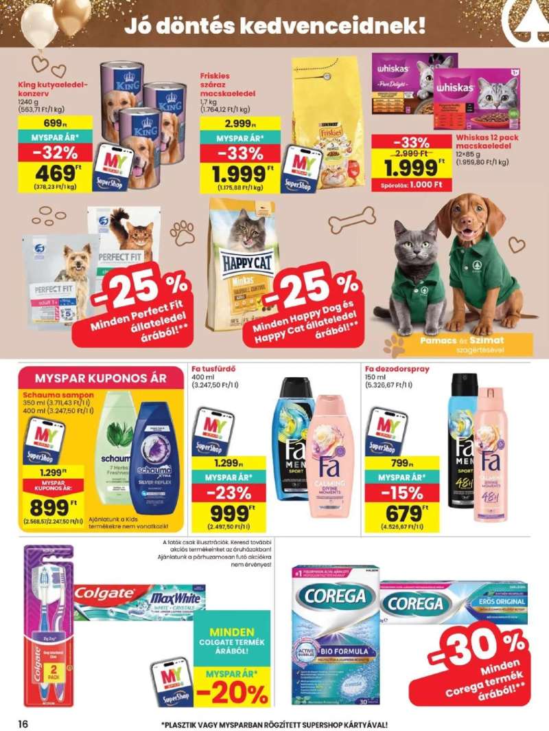 Spar Spar akciós újság 16 oldal