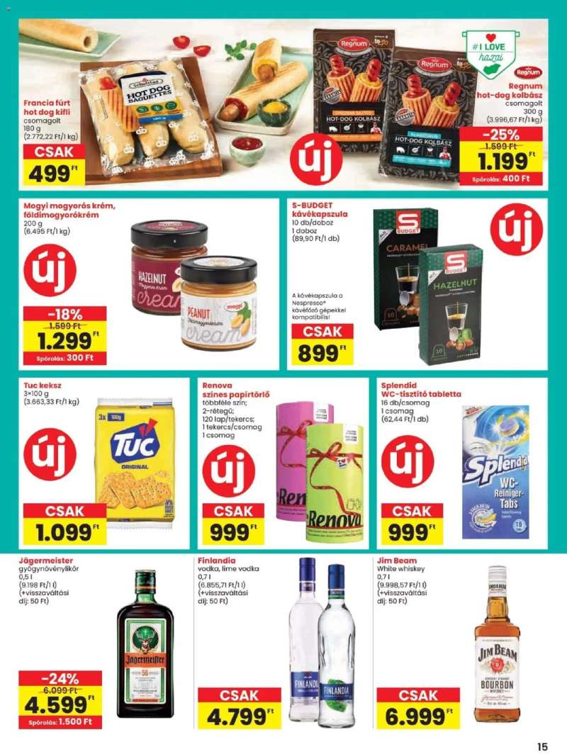 Spar Spar akciós újság 15 oldal