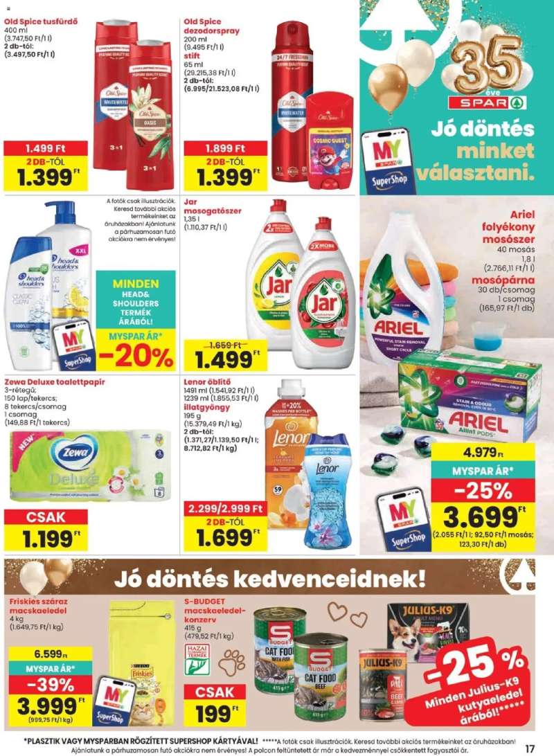 Spar Spar akciós újság 17 oldal