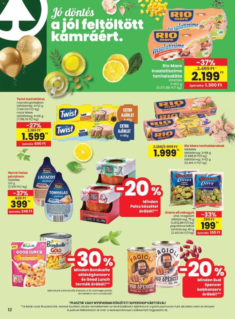Spar Spar akciós újság 12 oldal