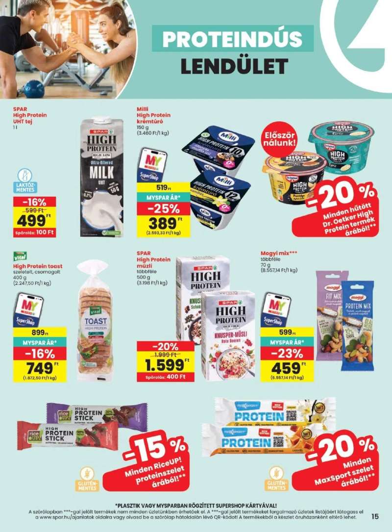 Spar Spar akciós újság 15 oldal