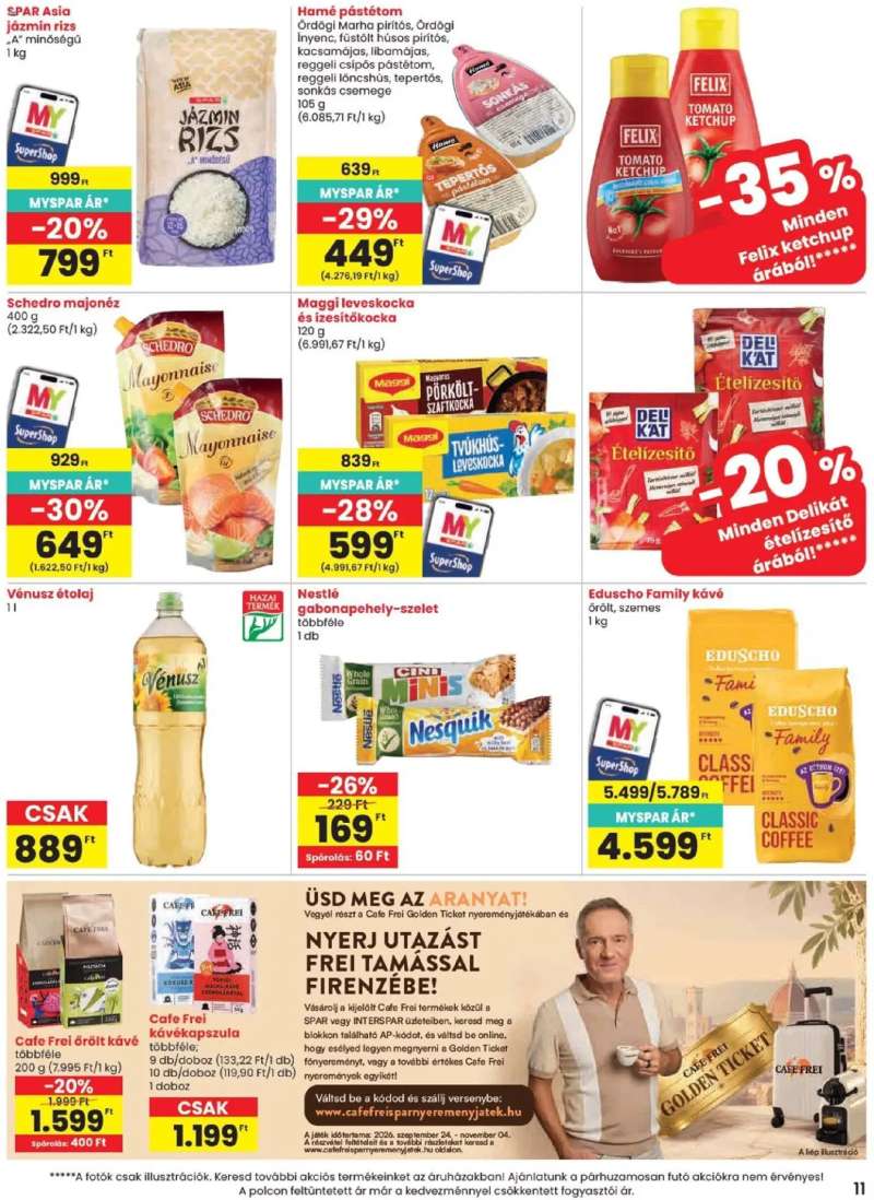 Spar Spar akciós újság 11 oldal