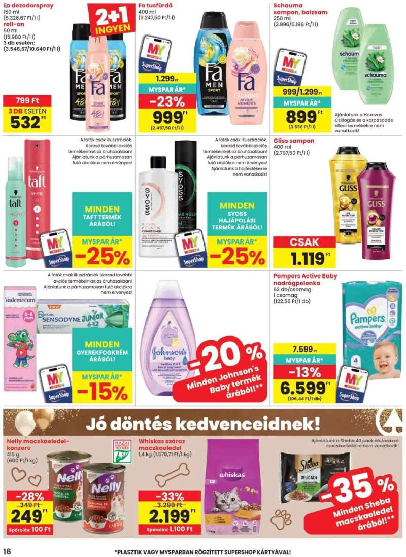 Spar Spar akciós újság 16 oldal