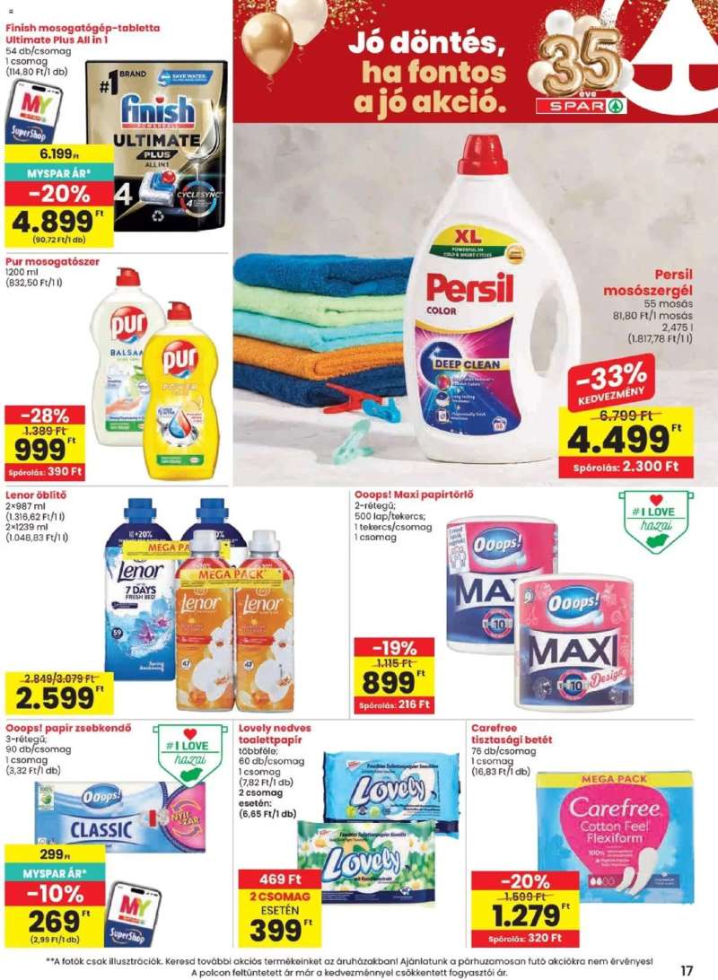 Spar Spar akciós újság 17 oldal