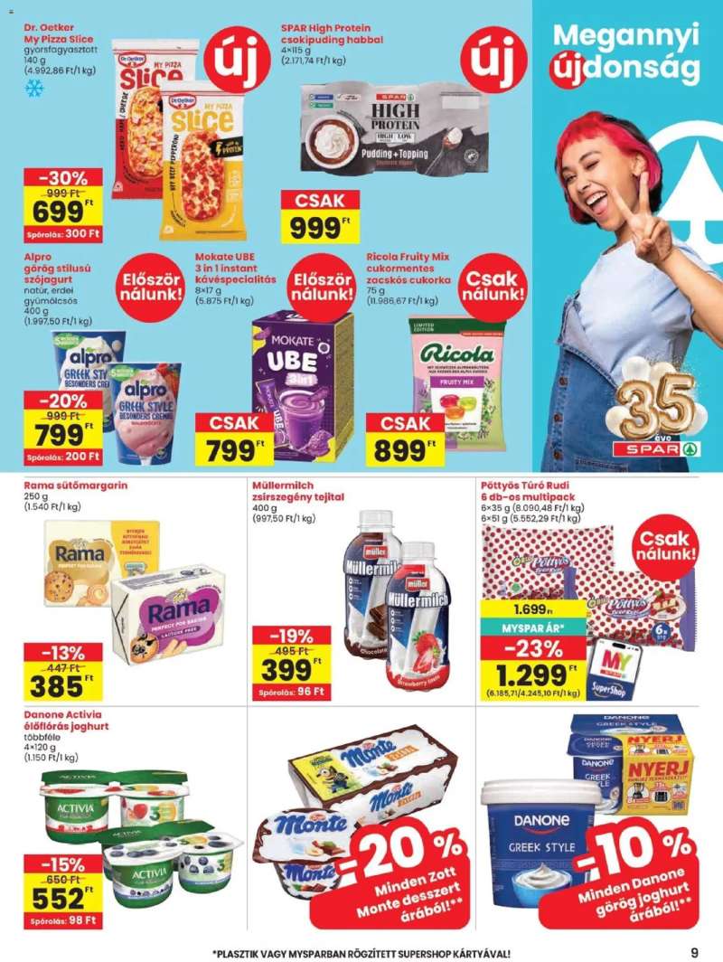 Spar Spar akciós újság 9 oldal