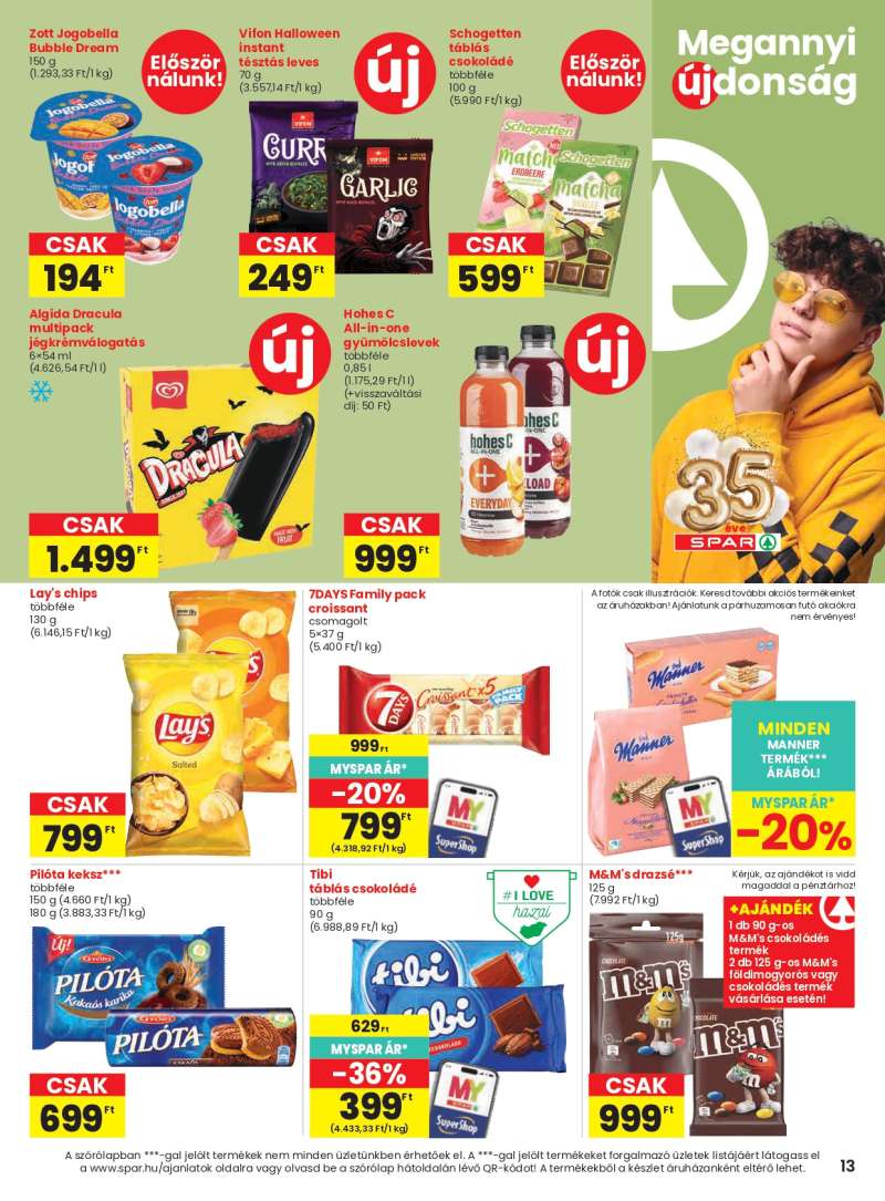Spar Akciós Újság 13 oldal