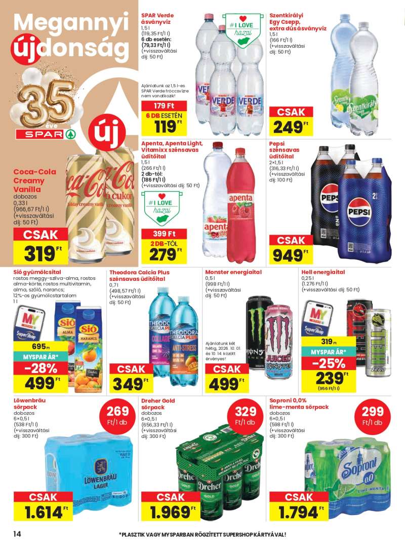 Spar Akciós Újság 14 oldal
