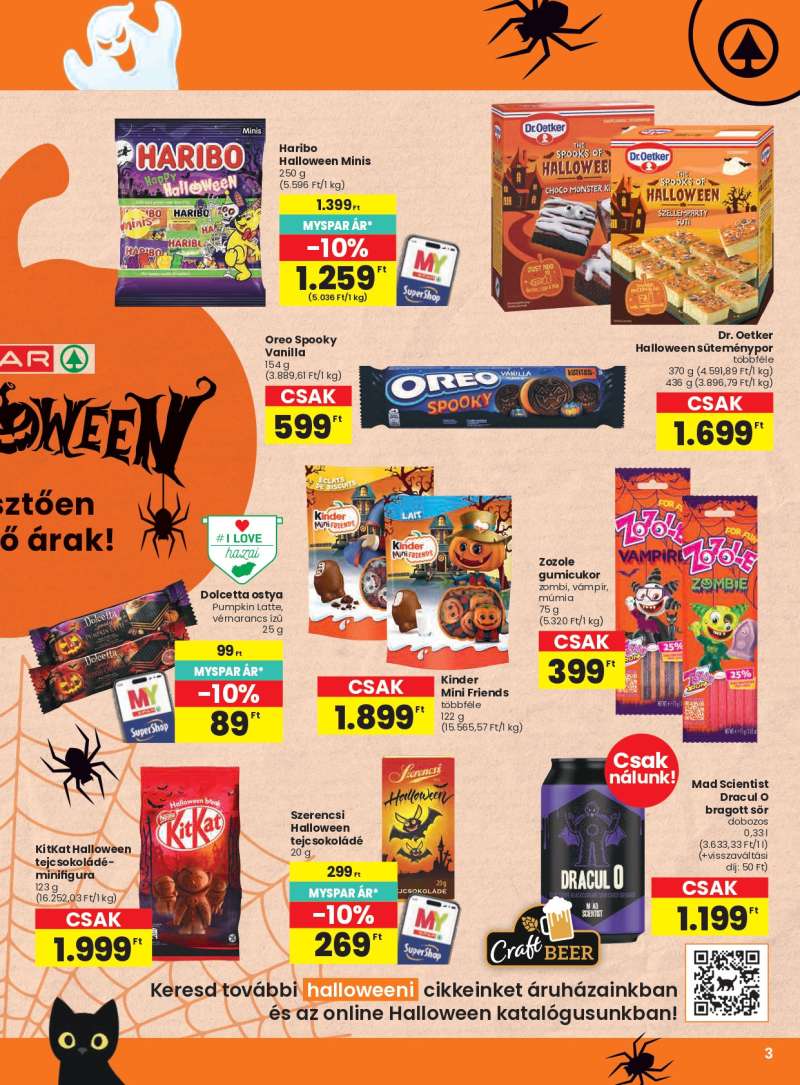 Spar Akciós Újság 3 oldal