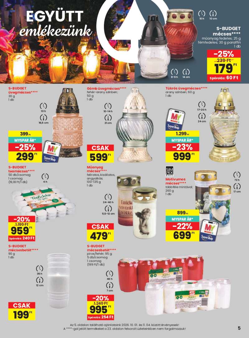 Spar Akciós Újság 5 oldal