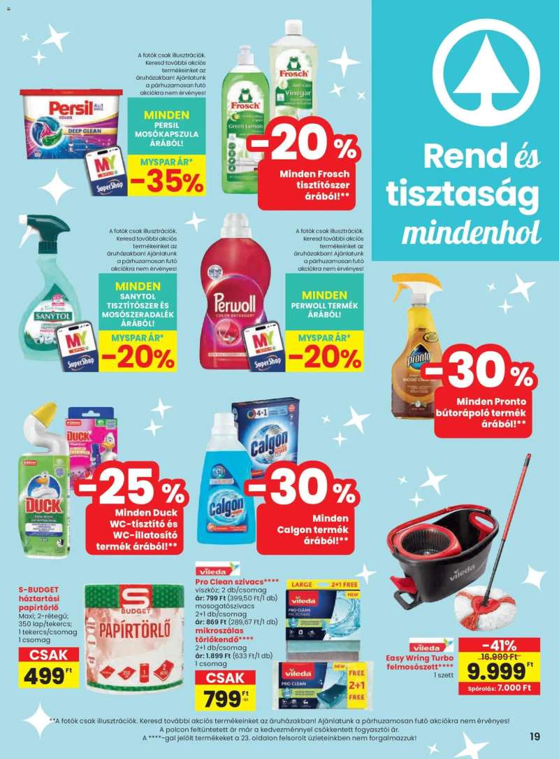 Spar Spar akciós újság 19 oldal