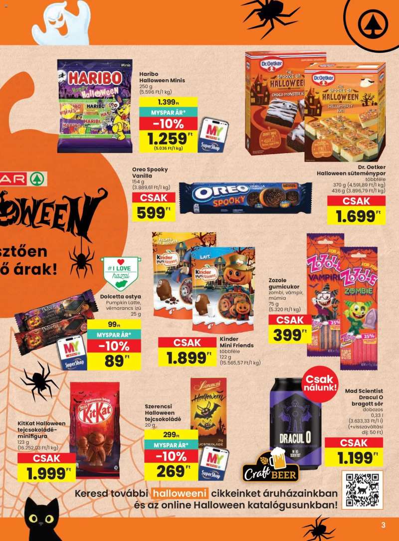 Spar Spar akciós újság 3 oldal