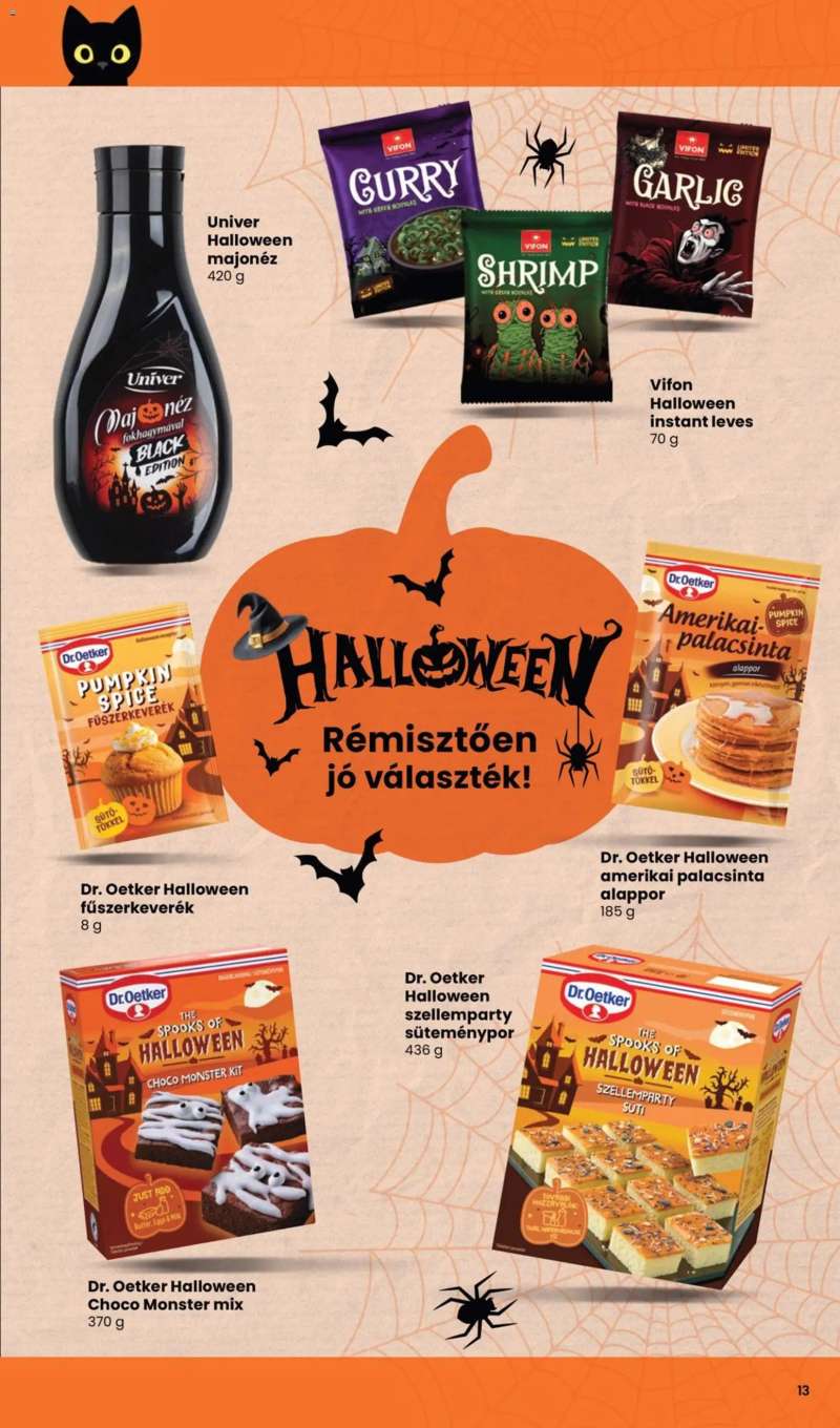 Spar Spar Halloween katalógus 13 oldal