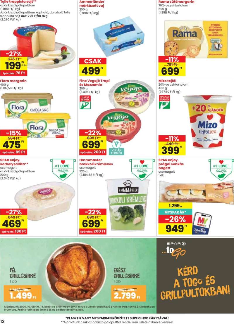 Spar Spar akciós újság 12 oldal