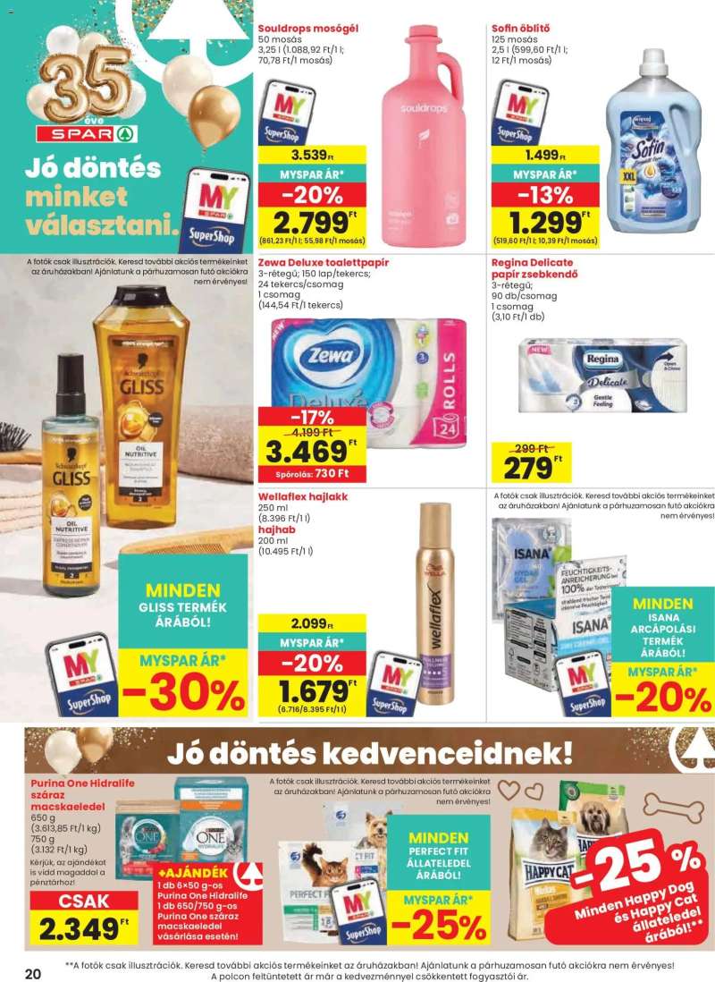 Spar Spar akciós újság 20 oldal