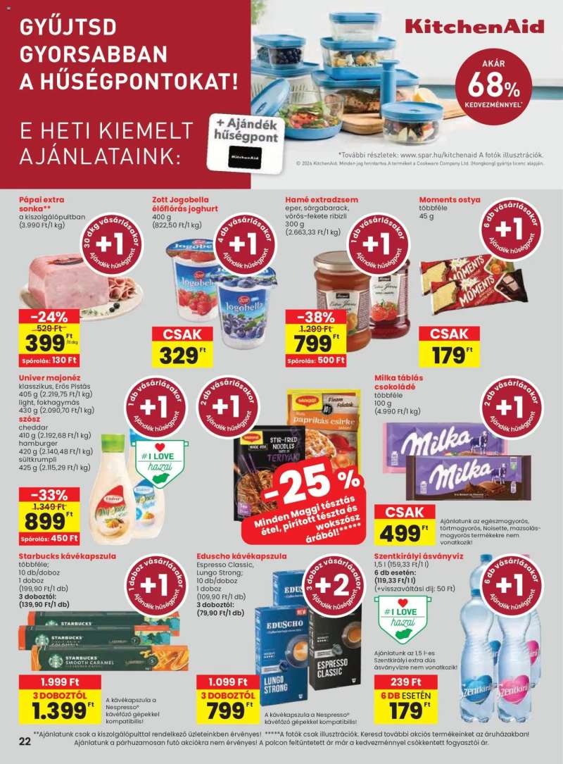 Spar Spar akciós újság 22 oldal