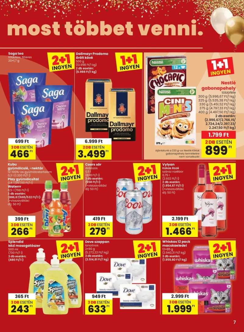 Spar Spar akciós újság 7 oldal