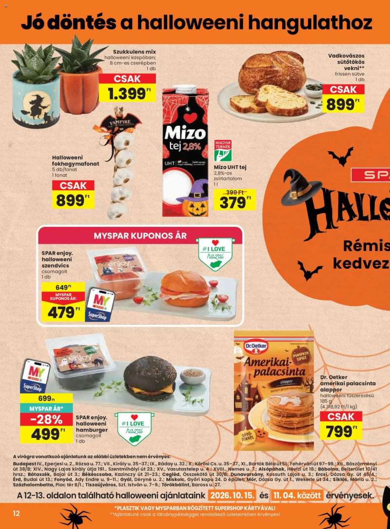 Spar Spar akciós újság 12 oldal