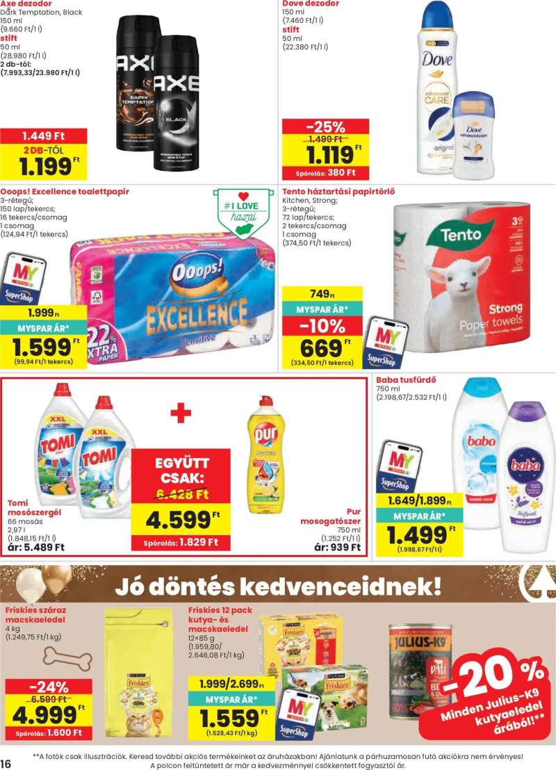 Spar Spar akciós újság 16 oldal