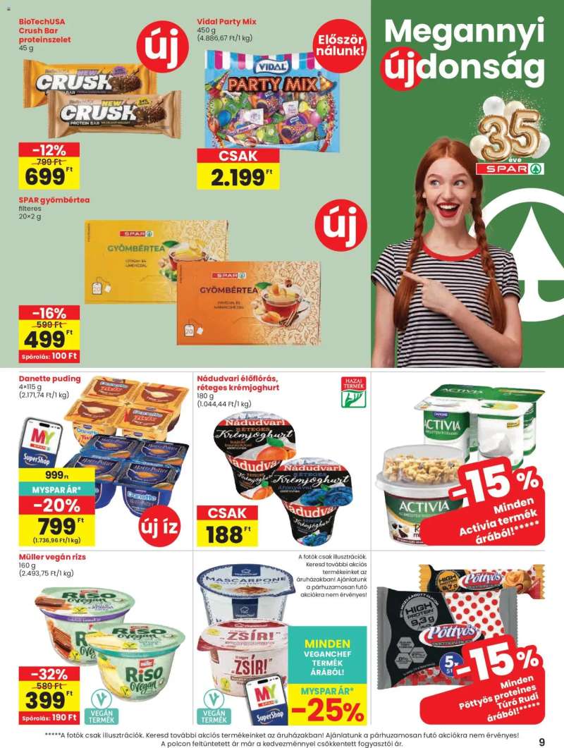 Spar Spar akciós újság 9 oldal