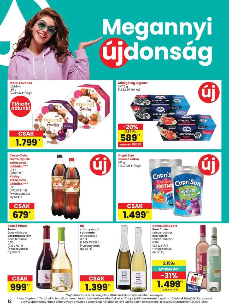 Spar Spar akciós újság 12 oldal