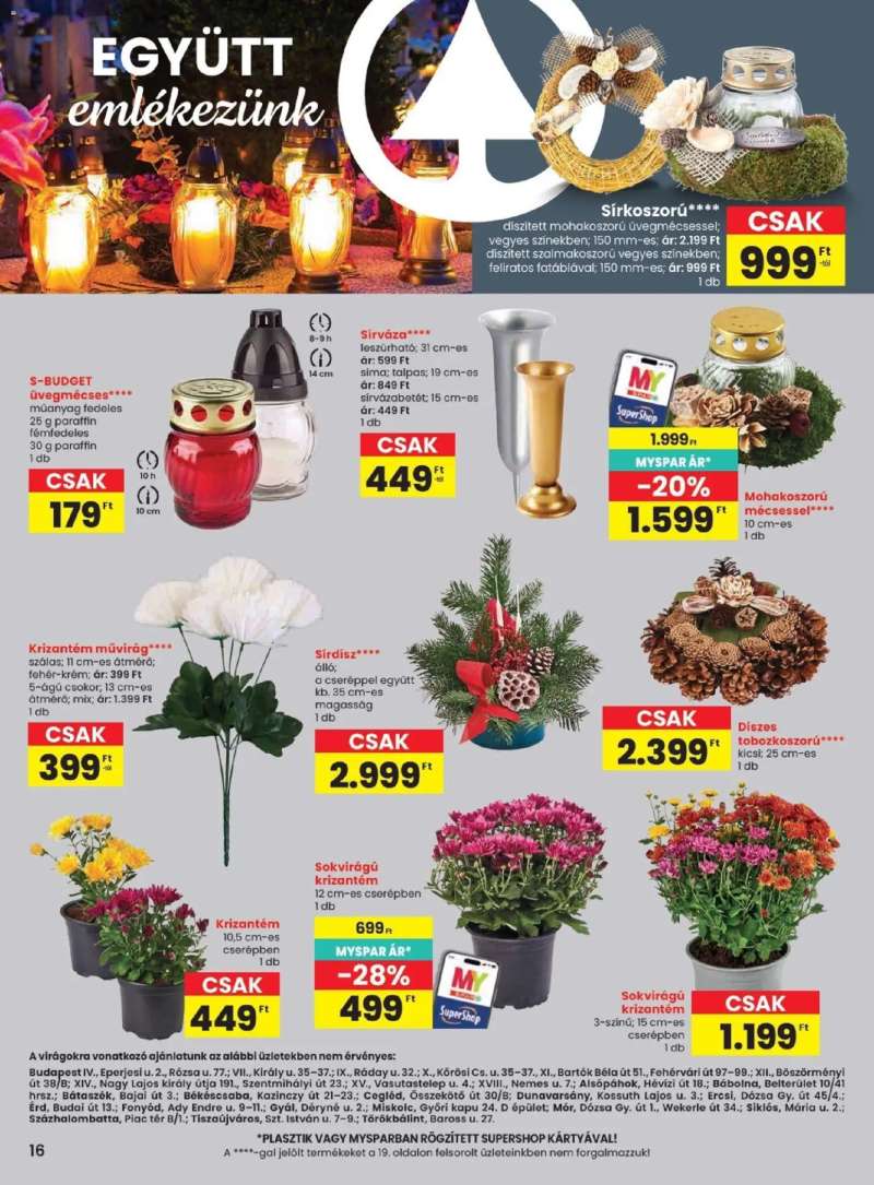 Spar Spar akciós újság 16 oldal