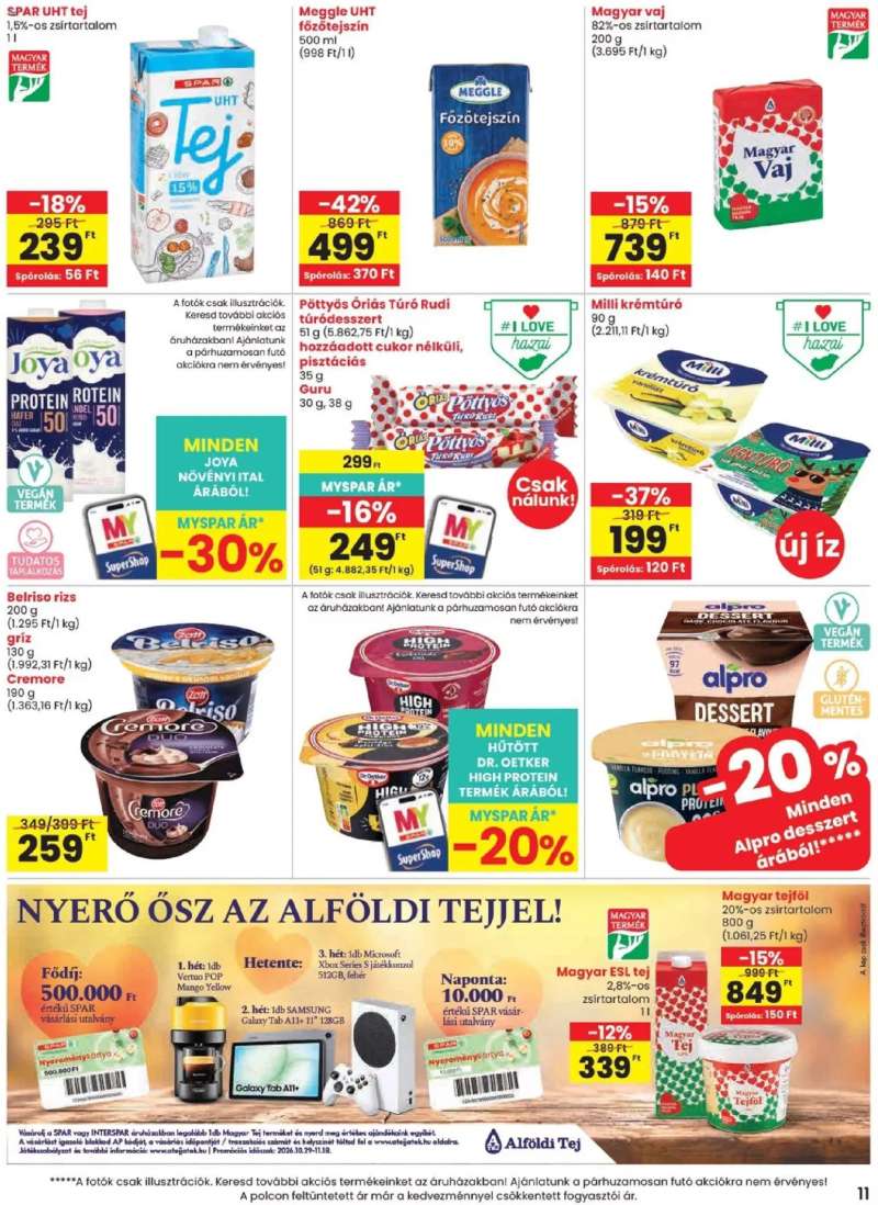 Spar Spar akciós újság 11 oldal