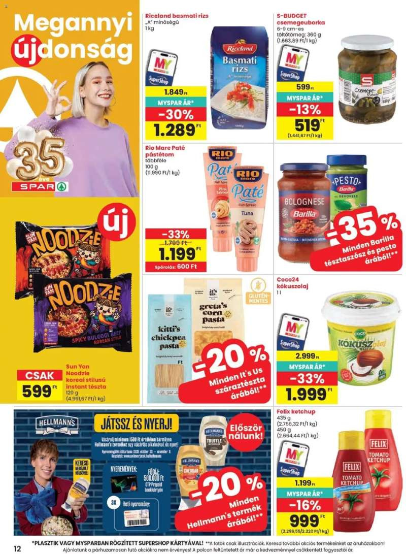 Spar Spar akciós újság 12 oldal