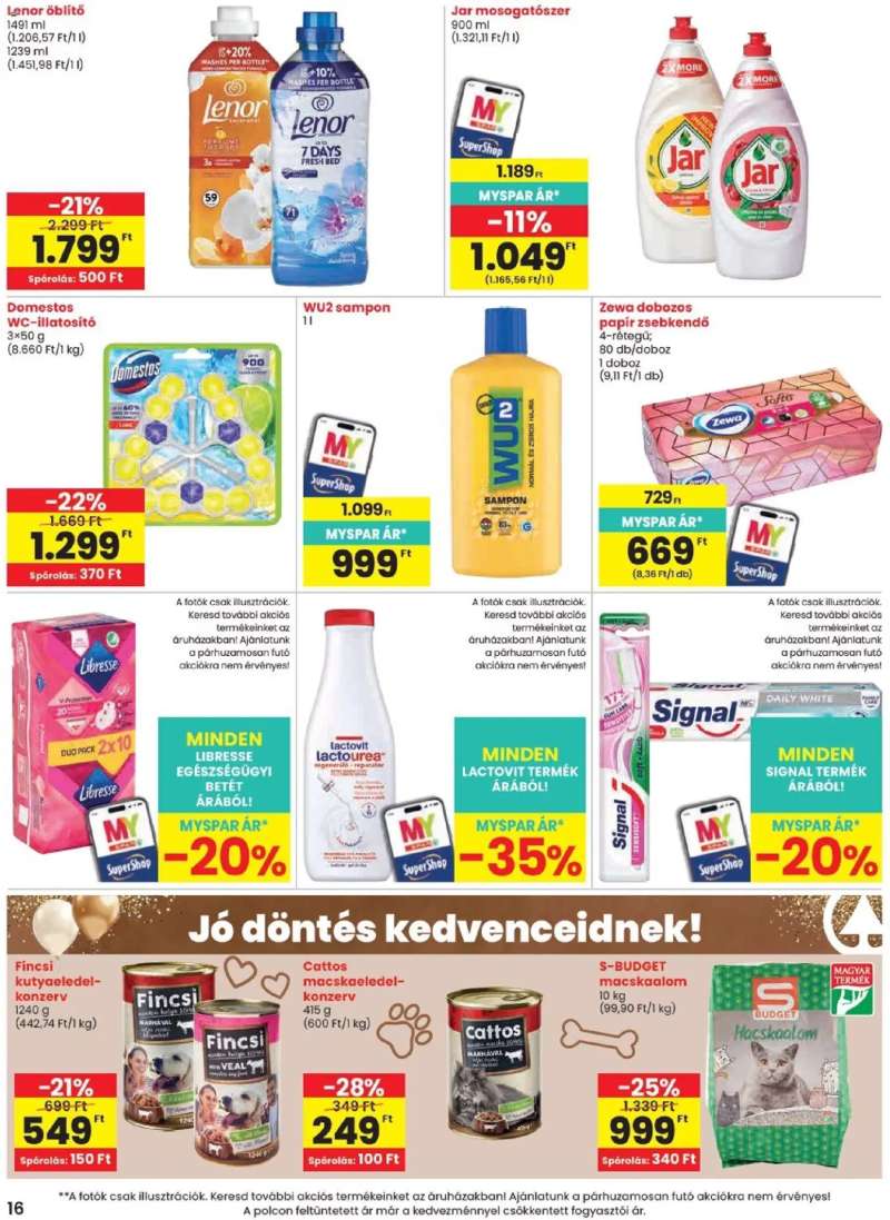 Spar Spar akciós újság 16 oldal