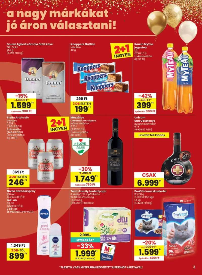 Spar Spar akciós újság 3 oldal