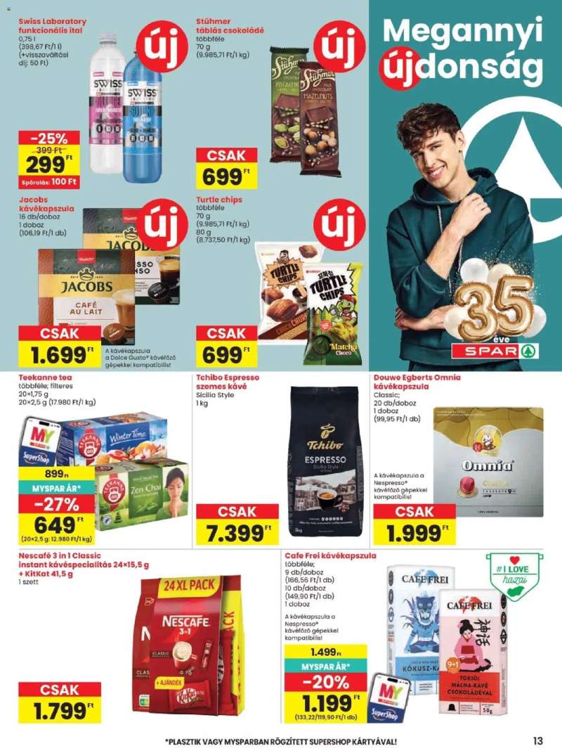 Spar Spar akciós újság 13 oldal