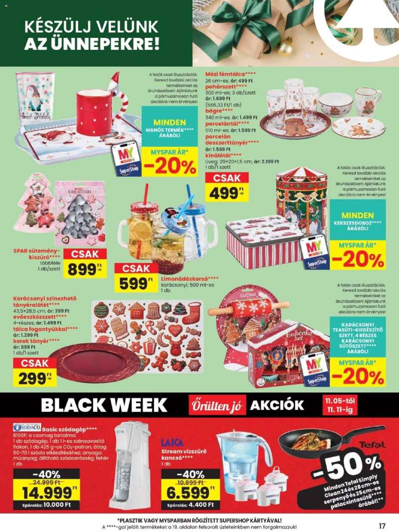 Spar Spar akciós újság 17 oldal