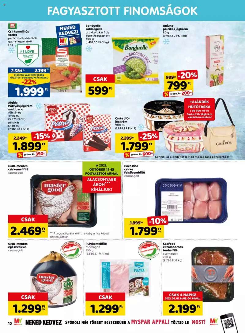 Spar Market Akciós élelmiszerkosár 16 oldal