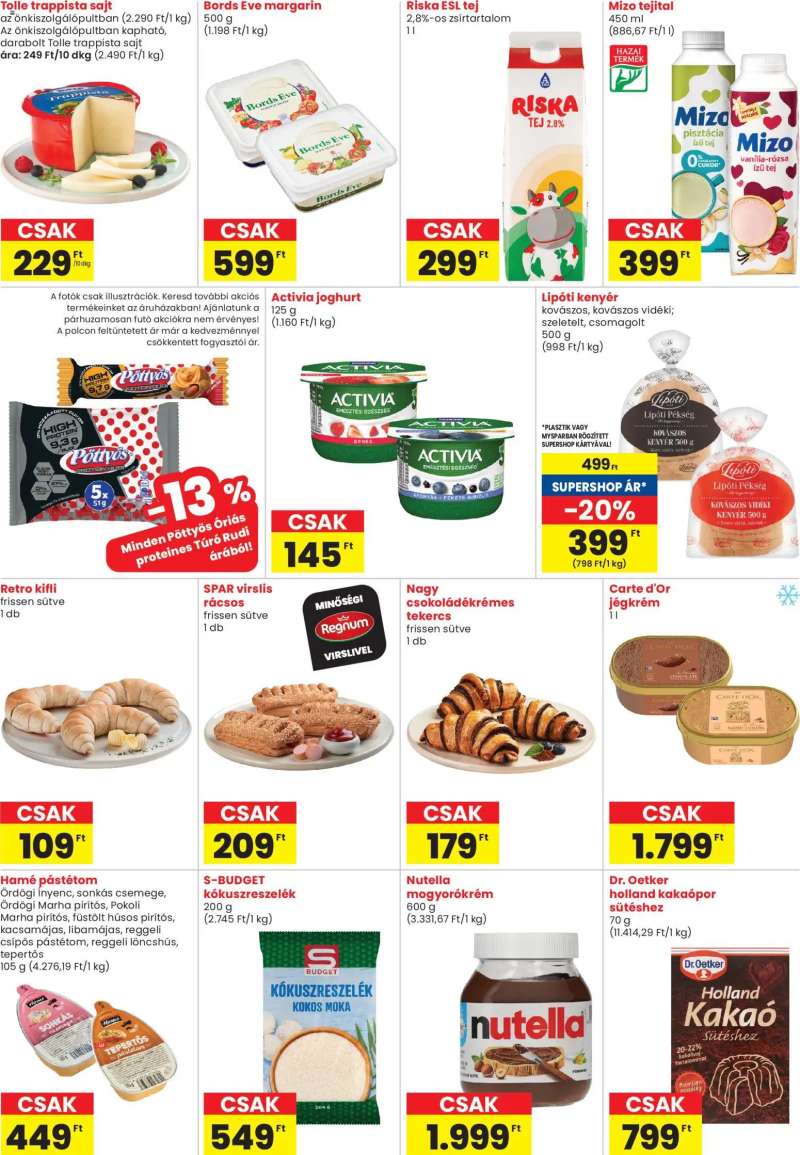 Spar Market Spar market Bp. Thököly út üzlet megújulás 3 oldal
