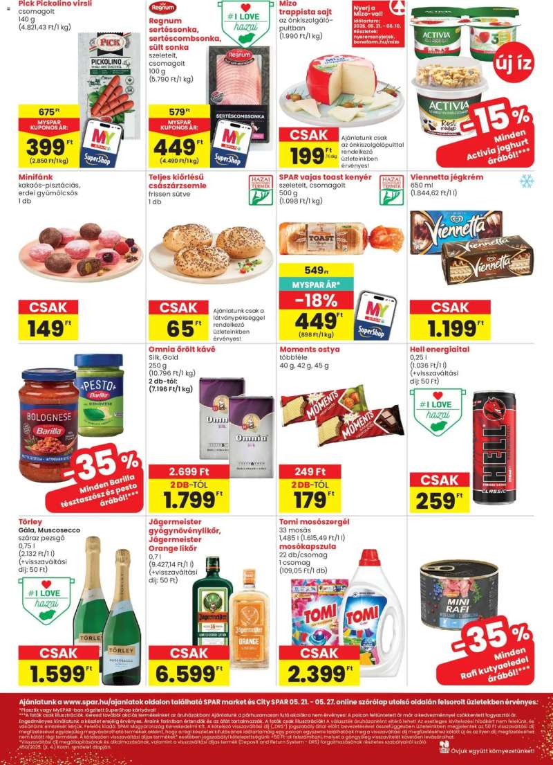 Spar Market Spar Market akciós újság 2 oldal
