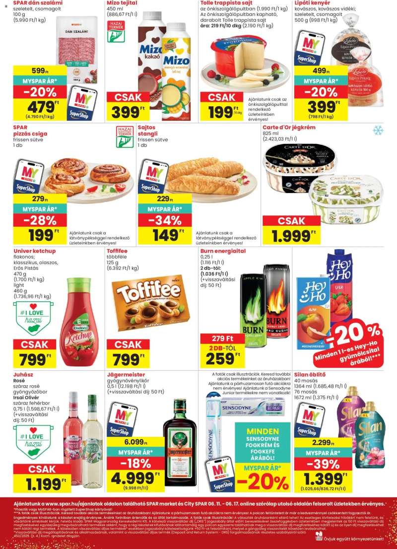 Spar Market Spar Market akciós újság 2 oldal