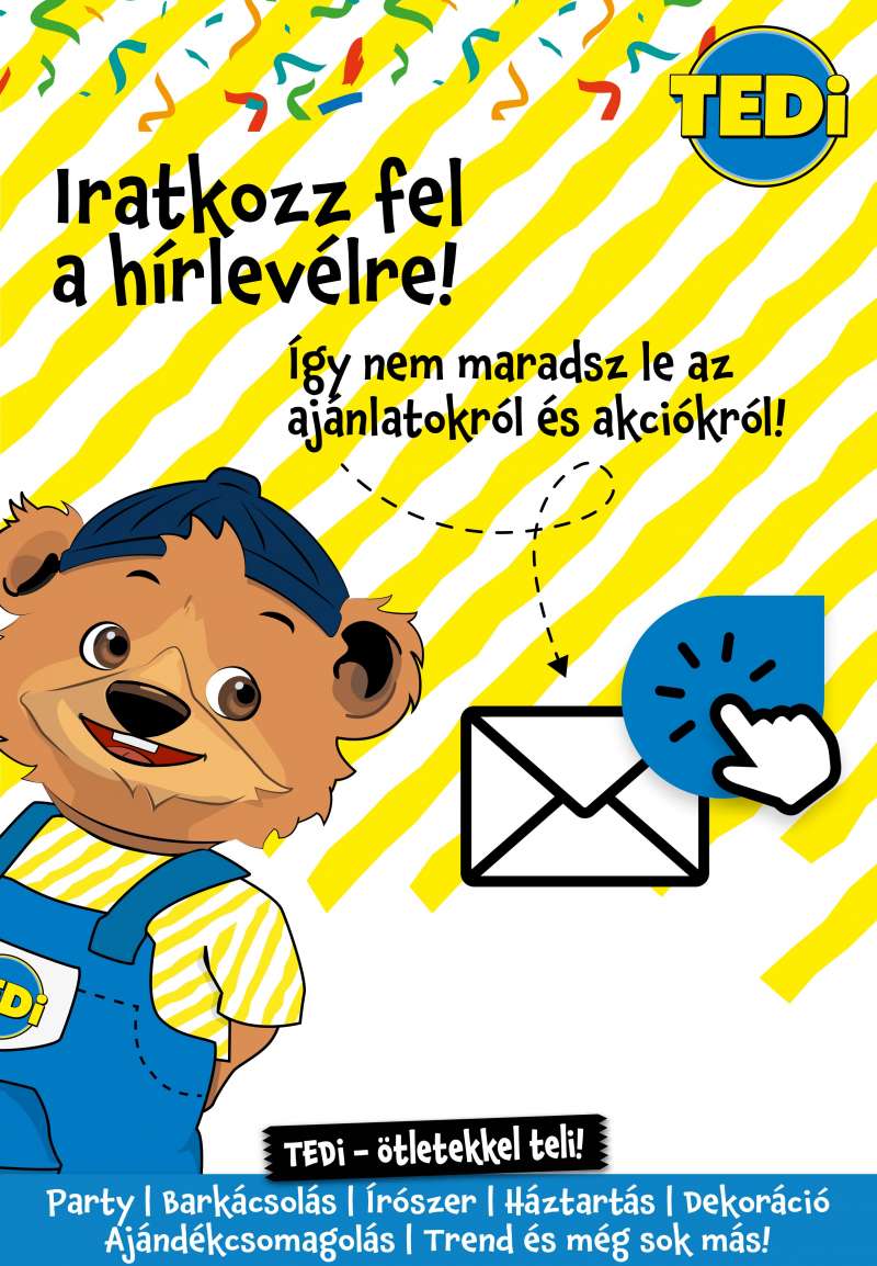 TEDi Akciós Újság 7 oldal