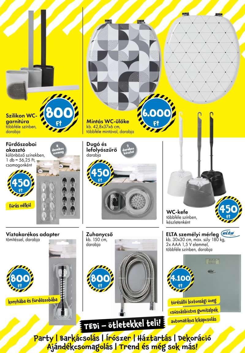 TEDi Akciós Újság 11 oldal