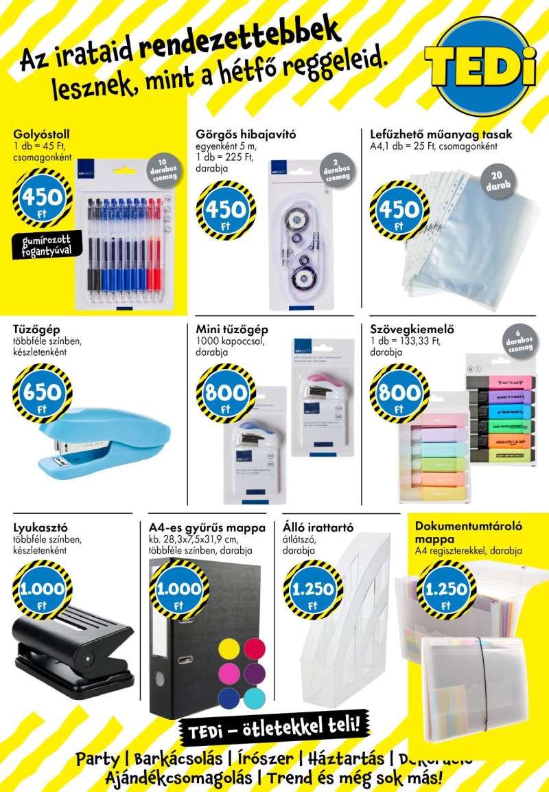 TEDi Akciós Újság 21 oldal